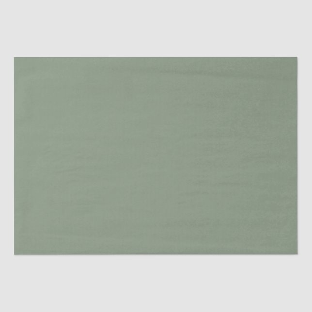 De Seda Papel Tissue Verde Musgo Salvia para Ocasiões Espe (Frente )