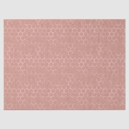De Seda Papel Tissues Design 3 Série Rose Gold Bee