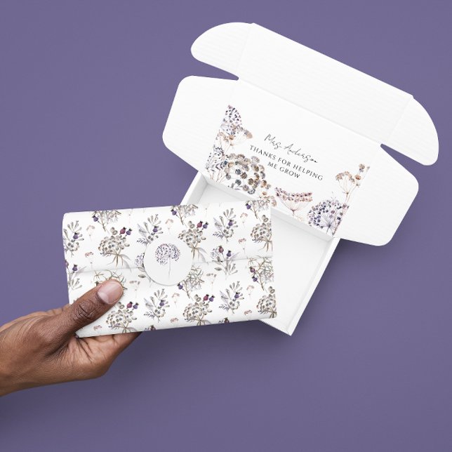 De Seda Papel Tissues Floral Boho  (Celebrate someone special with this beautiful boho floral tissue paper! )