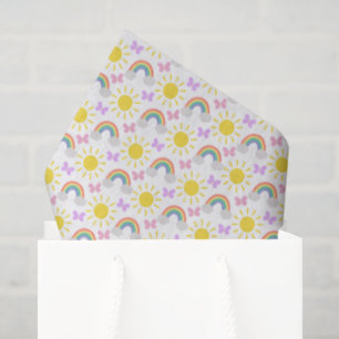 De Seda Papel Tissues Little Sunshine & Rainbows