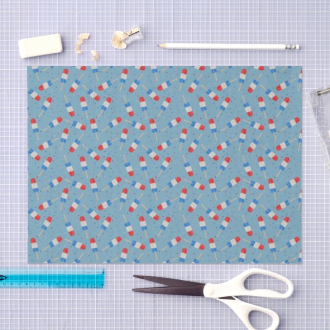 De Seda Picolés Patrióticos Papel Tecido (Arte )