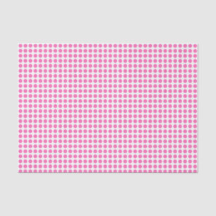 De Seda Pontos rosa no papel branco