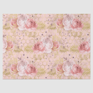 De Seda Princesa Bee Series Design 7 Papel Tecido