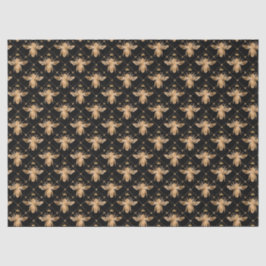 De Seda Série Honey Bee Design 17 Papel Tecido