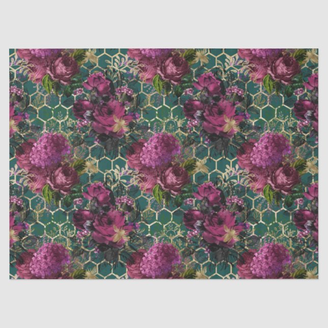 De Seda Série Lovely Bee Design 9 Papel Tecido (Frente )