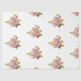 De Seda Série Rosa Romântica Design 14 Papel Tecido