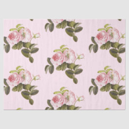 De Seda Série Rosa Romântica Design 15 Papel Tecido