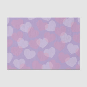 De Seda Sweetheart Sprinkle Papel no Tecido Cardíaco da