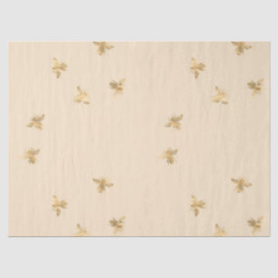 De Seda Tea Garden Bee Series Design 8 Papel Tecido