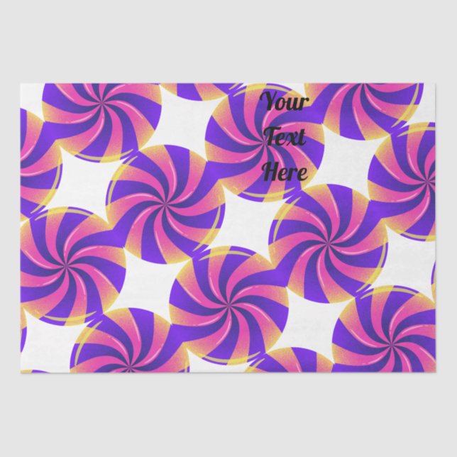 De Seda Texto a cores preto Papel tecidular (Frente )