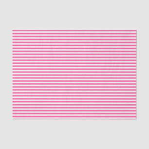 De Seda Tiras brancas e rosa-quente fino - Papel tecidular