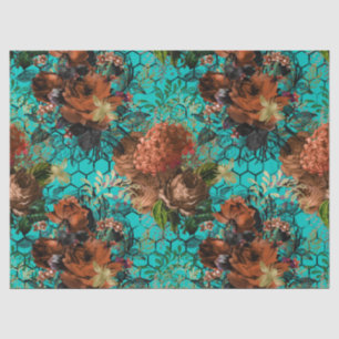 De Seda Woodland Bee Series Design 23 Papel Tecido