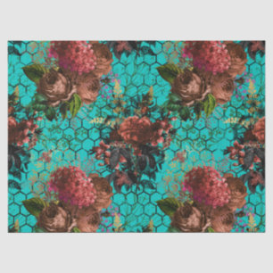 De Seda Woodland Bee Series Design 24 Papel Tecido