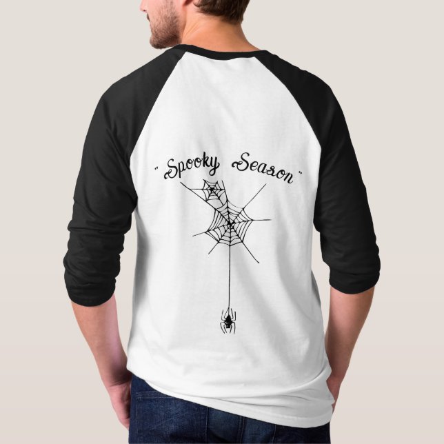 👻 de T-Shirt assombrado 🎃 (Verso)