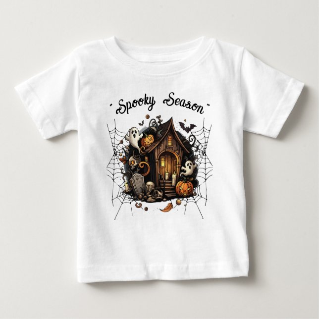 👻 de T-Shirt assombrado 🎃 (Frente)