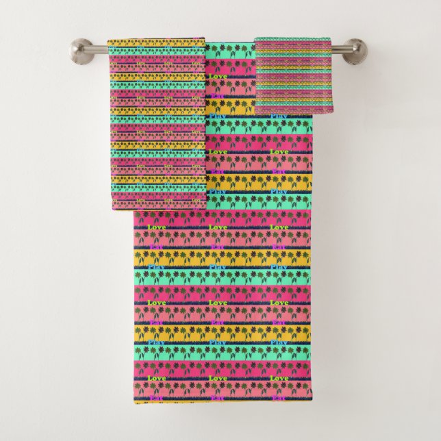 De Toalhas Bebê Compaixão Rosa Banho Floral Conjunto (Insitu)