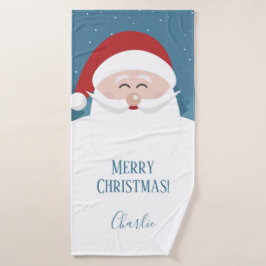 De Toalhas Papais noeis felizes nome personalizado e conjunto