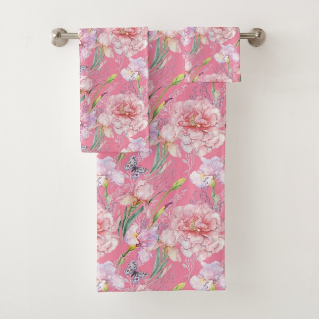 De Toalhas Rosas Rosa Selvagens Bandas Conjunto (Insitu)