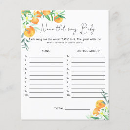 Dê um nome a essa música \ Jogo do chá de fraldas