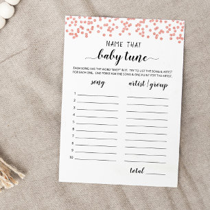 Dê um nome ao cartão de Chá de fraldas do bebê