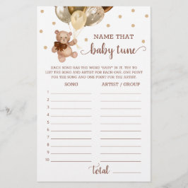 Dê Um Nome Ao Chá de fraldas Do Jogo Do Jogo Do Be