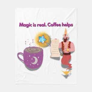 De Velo A Magia é Real, o Café Ajuda – Cobertor Aconchegan