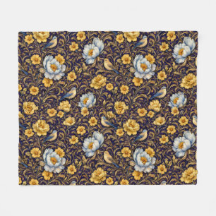 De Velo Altami Vintage Floral Birds Cobertor – Luxo Elegan