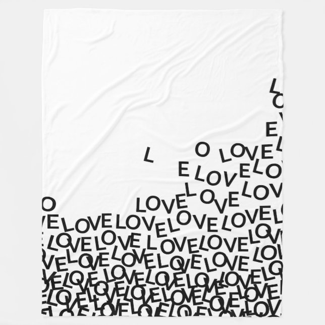 De Velo amor amor amor cobertor (Frente)