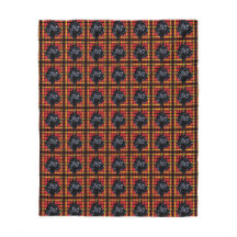 Black Scottish Terrier Scottie Dog xadrez cobertor