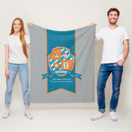 De Velo Boys Bennie ou a letra B, que significa cobertor d