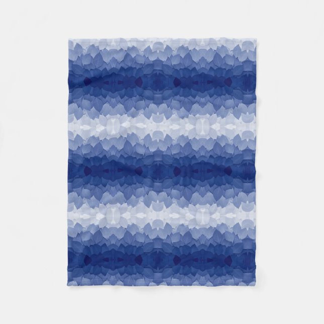 De Velo Cobertor ADOM Blue Leaf Symmetry (Frente)