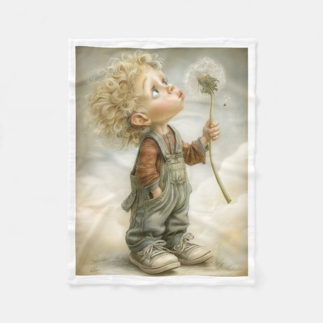 De Velo Cobertor ADOM Menino Dandelion (Frente)