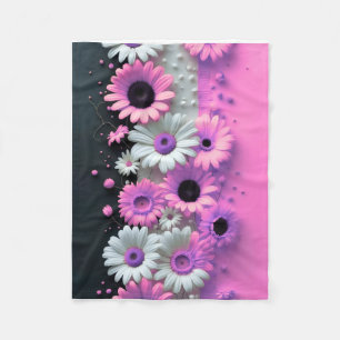 De Velo Cobertor ADOM Pink Daisy Floral
