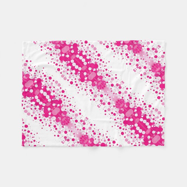 De Velo Cobertor ADOM Rosa Magenta Meia-Tom (Frente (Horizontal))