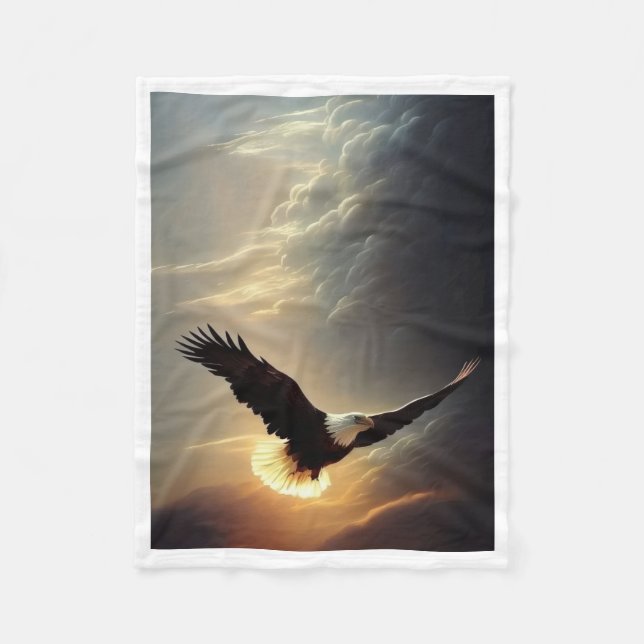 De Velo Cobertor ADOM Soaring Eagle Sunrise (Frente)