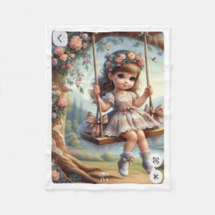 De Velo Cobertor ADOM Vintage Swing Girl