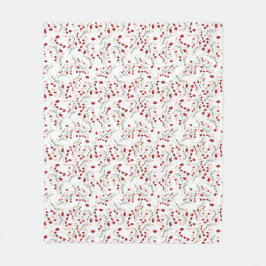 De Velo Cobertor colorido com fundo branco romântico