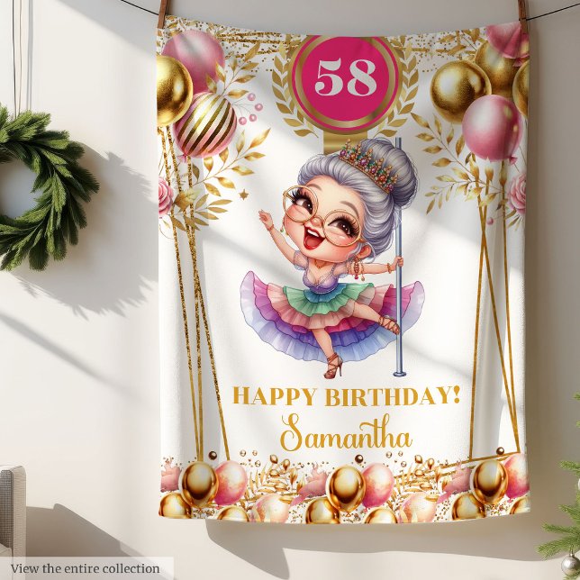 De Velo Cobertor com Citação Engraçada Personalizada para  (Personalized Funny Quote Blanket for Grandma)