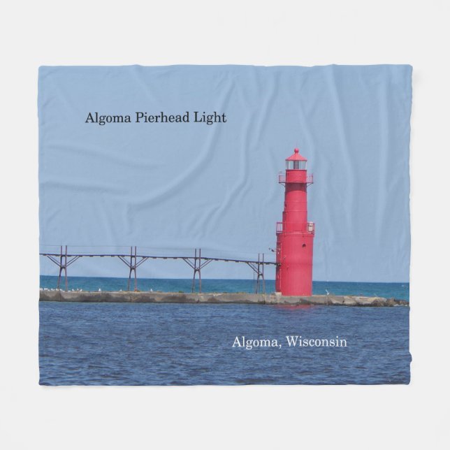 De Velo Cobertor da Algoma Pierhead Light (Frente (Horizontal))