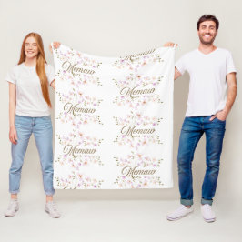 De Velo Cobertor Floral Memaw