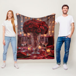 De Velo Cobertor Macio Rosa Vermelho Rosa Valentino Românt