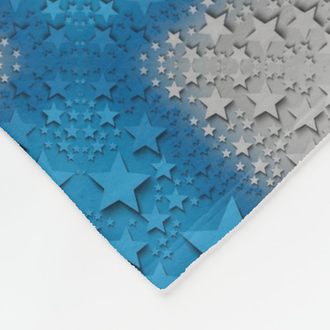 De Velo Cobertor Mosaico Azul Prata ADOM (Quina)