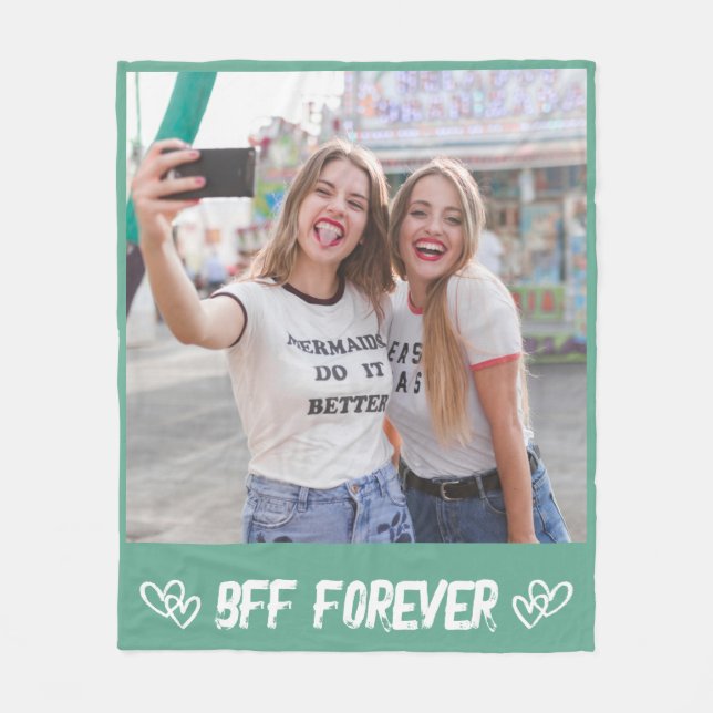 De Velo Cobertor Personalizado com Foto para Amigos Presen (Frente)
