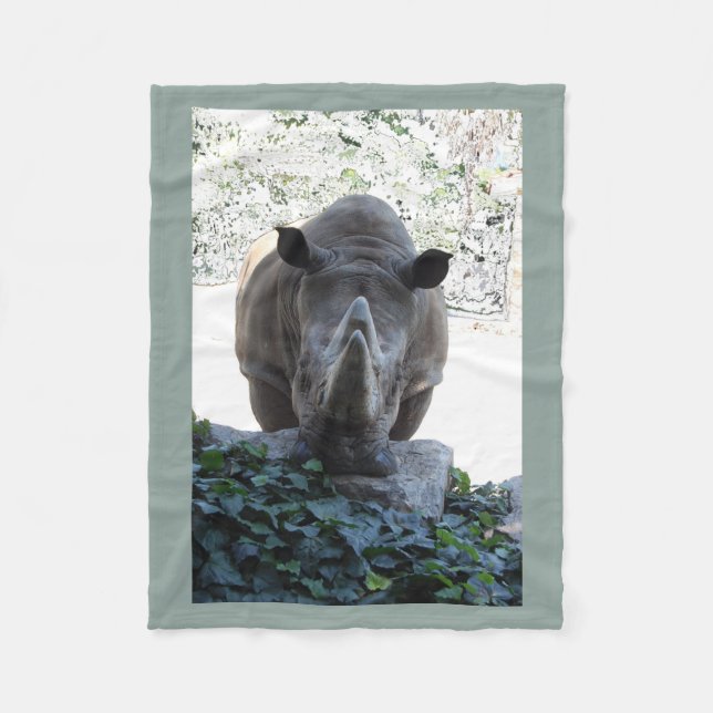 De Velo cobertor _ rinocerontes (Frente)