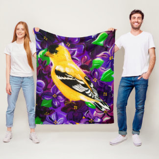 De Velo Meu cobertor amarelo Goldfinch Fleece