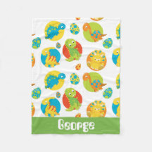 Padrão pré-histórico do dinossauro cobertor do beb