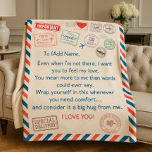 Presente Personalizado Para Mulher - Cobertor Pers