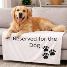 Reservado para o Cobertor Minimalista do Cachorro