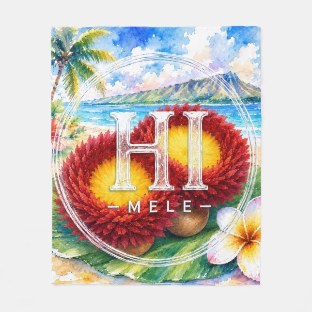 De Velo Suporte ao Cobertor HIMELE ‘Uli’uli (Frente)