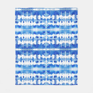 De Velo Tie dye indigo shibori cobertor